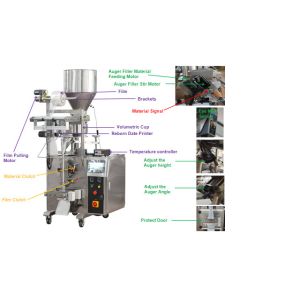 Automatic Multihead Filling coffee beans packaging machine for supermaket