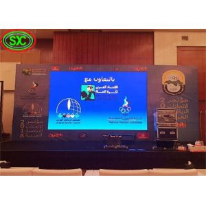 Advertising Die-Cast Aluminum Rental Module P6 Suspended Non-Smudge HD LED