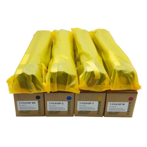 Toner Cartridge T-FC415P For Toshiba E-Studio 2010AC 2510AC 2515AC 3015AC 3515AC 4515AC 5015AC T-FC415P TFC415P 4-Pack CMYK