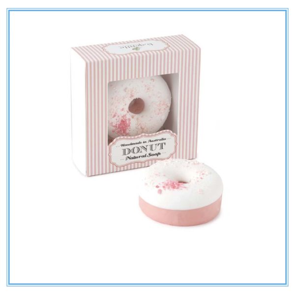 Buy Decorative Pink Soap Packaging Box Recycled Hand Made Paper at wholesale prices