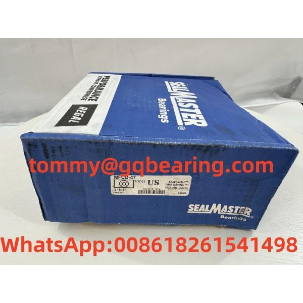 Seal Master MFCD-47 Black Oxided Flange Pillow Block Ball Bearing 2-15/16 Inch Bore