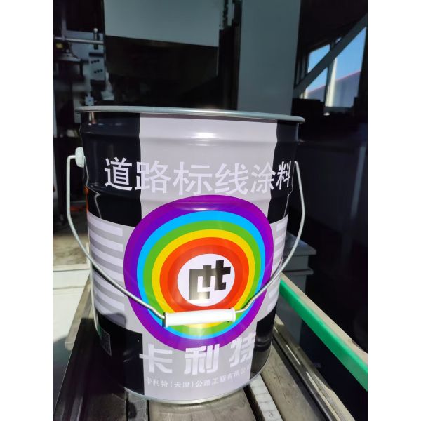 Buy Customizable Color Metal Paint Bucket with Versatile Height and Secure Grip Handle for Industrial Use at wholesale prices