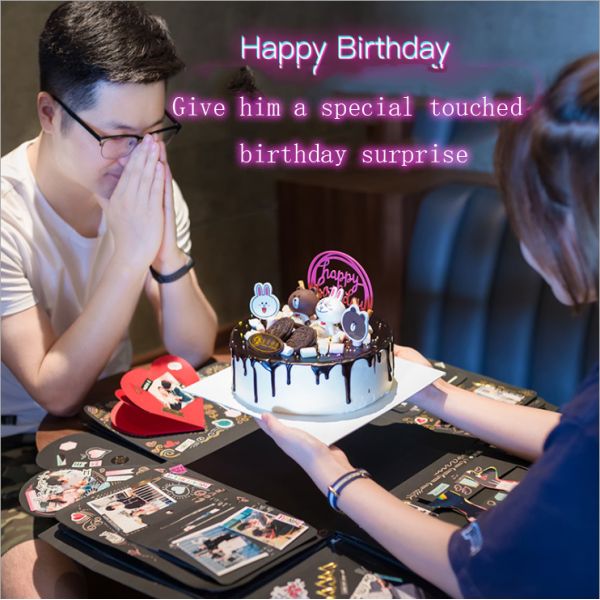 Luxury Christmas Explosion Gift Box , OEM Service Valentine'S Day Favor Boxes