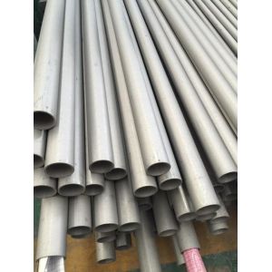Corrosion Resistant Stainless Steel Welded Tube Single / Double Random Cut Length