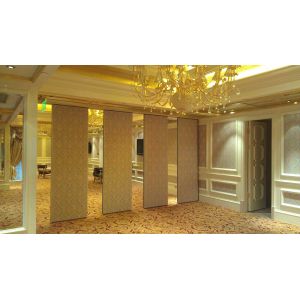 Movable Soundproof Folding Partition Walls For Restaurant And Hotel