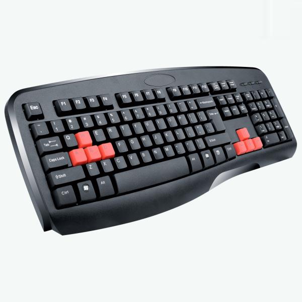 USB Interface Mechanical Gaming Keyboard , Black Mechanical Keyboard For Gaming