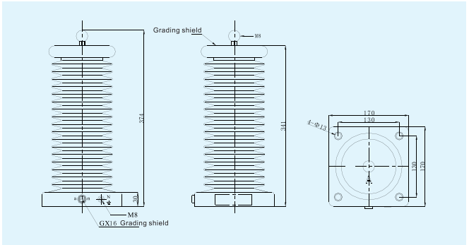 LPVT MV Voltage Transformer Indoor / Outdoor With Standard IEC60044-7
