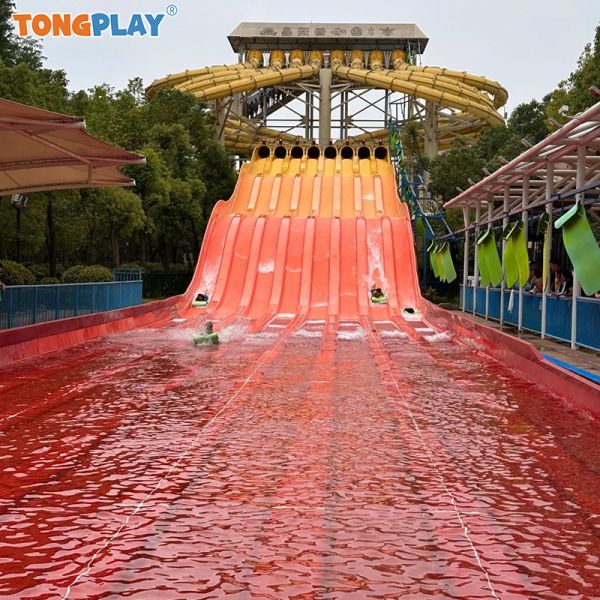 Buy High Capacity (>500kg) Speed Water Slide for Outdoor Entertainment and Commercial Use at wholesale prices
