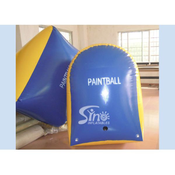 Customized Tomstone Inflatable Paintball Bunker with EN71 certificated PVC