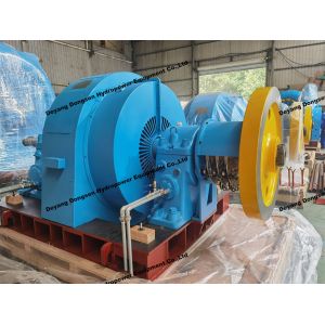 Air / Water Cooling Water Turbine Generator With Customized Corlor
