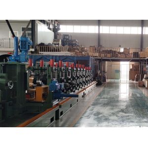 Galvanized Thin Wall Steel Tube Making Machine 100 M/Min