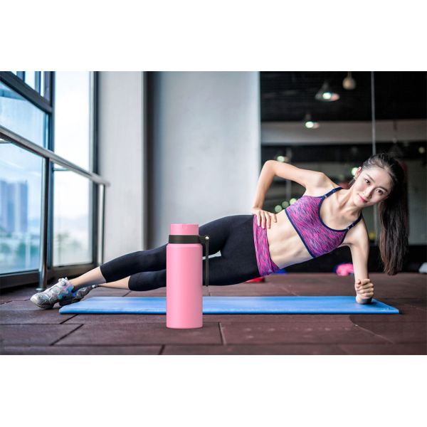 2020 New Design Wide Mouth Portable Sports Drinking Metal Water Bottle, Double wall Stainless Steel Insulated Hydro Vacuum Flask