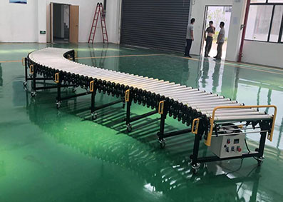 Zhengzhou Generate Machinery Stainless Steel Flexible Gravity Rolling Conveyor