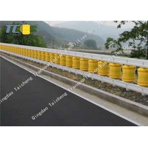 China Highway Diameter 370mm Anti Shock Safety Roller Barrier on sale