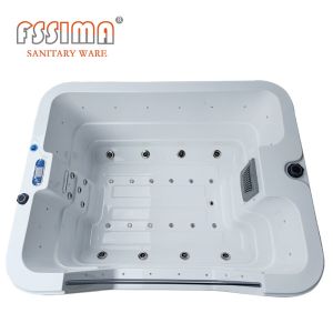 China CE Approve Freestanding Acrylic Baby SPA Bathtub Bubble Jets Combo Massage on sale