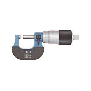 Quality 0-25mm Outside Micrometer with 100 lines Scale for sale