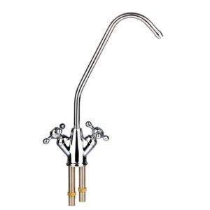 Znic Planted Finished Gooseneck Kitchen Faucet