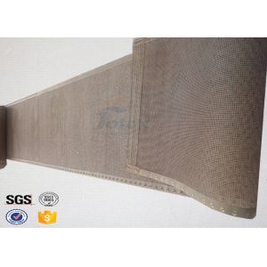 Heat Resistant Ptfe Coated Glass Fabric Satin Weave FDA Certificated