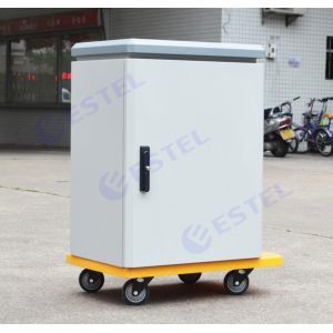 Single Wall Steel Outdoor Pole Mount Cabinet Power Distribution Small Box IP55