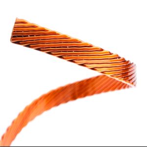 China RF Transformers 1.2x1.2mm Copper Litz Wire Stranded Enameled Wire Profiled Litz Wire Nature Color on sale