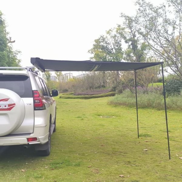 Outdoor Camping Car Side Awning With Side Walls For SUV Off Road