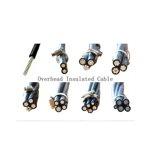 Buy 1 Core 2 Core 3 Core Aerial Bundled Cable Overhead Xlpe / Pvc Insulated at wholesale prices