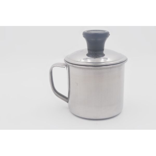 Buy 12cm Outdoor Stainless Steel Camping Cup Chrome Wine Mug at wholesale prices