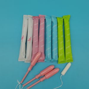 Cleaning Function Organic Cotton Tampons for Women's Menstrual Care Necessities