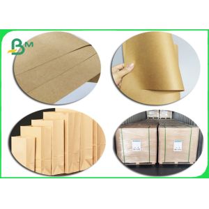 Food Safe Brown Kraft Paper Waterproof Food Packing 70 - 150gsm