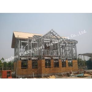 Australia Standard Light Guage Galvanised Studs Customized Light Steel Villa