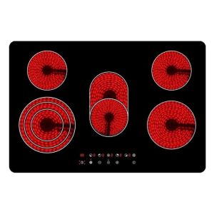 50Hz 8600W 90cm 5 Burner Induction Hob For Kitchen