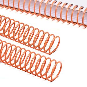 23.6mm Thick Metal Coil Binding 42.8mm For Hardcover Books Calendars