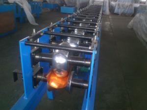 China Half Round Gutter Forming Machine, Hydraulic Cutting Steel Gutter Forming Machine on sale