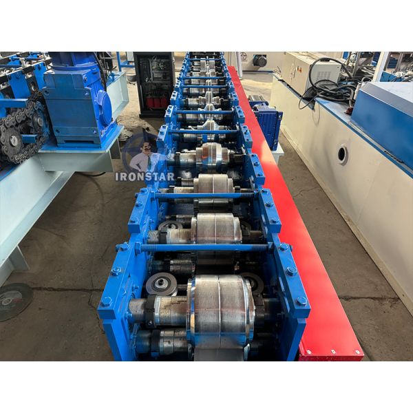 1.5 2.5 4 inch 20 GA 3 sizes in 1 C channel roll forming machine in America