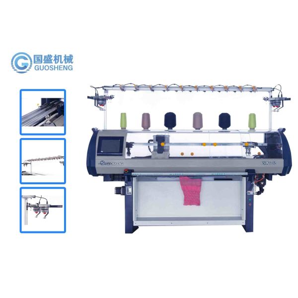 Buy Jacquard 14G Computerized Sweater Collar Knitting Machine at wholesale prices