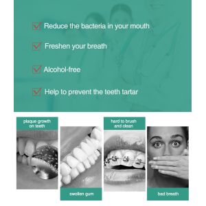 OEM Coconut Oil Mouthwash , ODM Minty Fresh Mouthwash