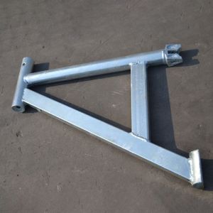 Versatile Q235 Steel Ringlock Board Bracket 1M Hot-dip Galvanized for Scaffoldin