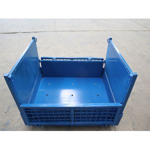 Customized Steel Collapsible Pallet Cage 1000kg - 2000kg Load Bearing