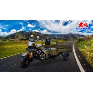 150CC Motorized 3 Wheel Motorcycle with Carriage Cover and Maximum Speed ≥70Km/h