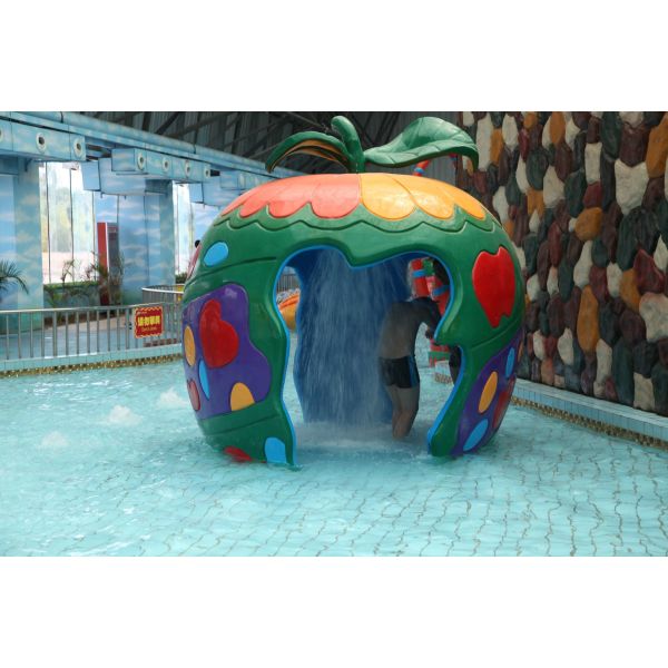 Fiberglass Aqua Park Equipment, Kids And Adults Water Game Aqua Play Structure for Water Park