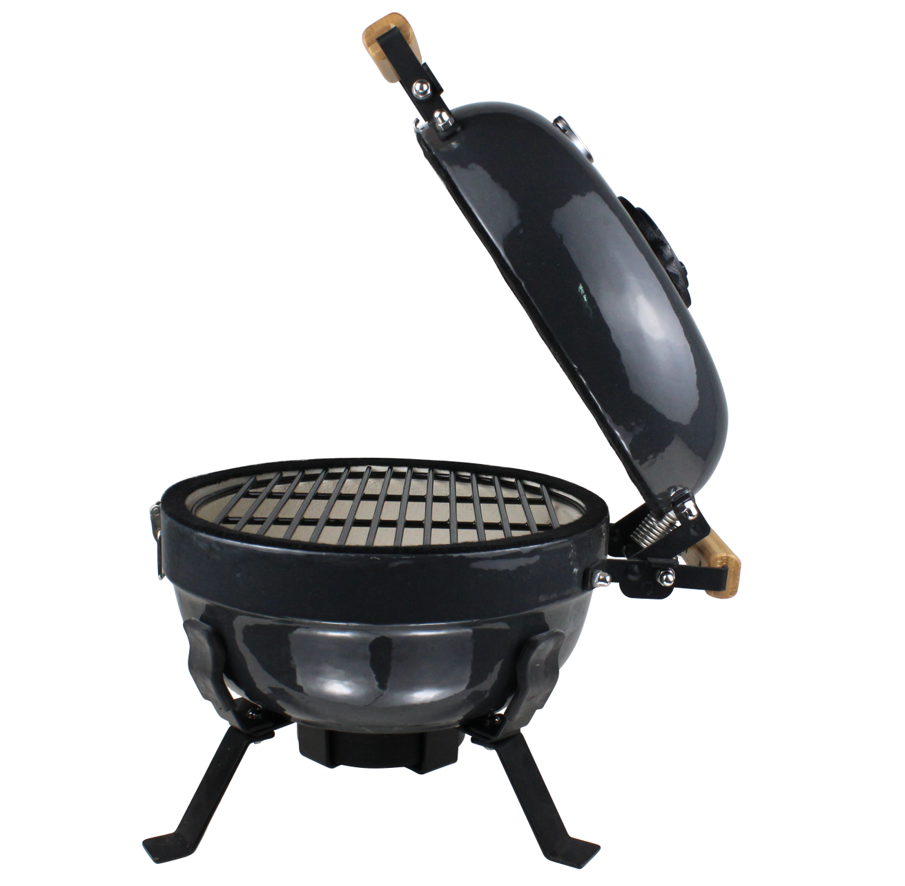 12 Inch Baking Backyard Burger Mobile Korea Barbecue Restaurant Equipment Tabletop Bbq Hibachi Cast Iron Charcoal Kamado Grill