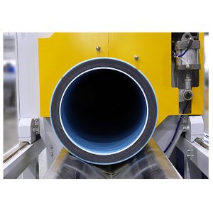 Servo Control HDPE Pipe Extrusion Line Single Screw