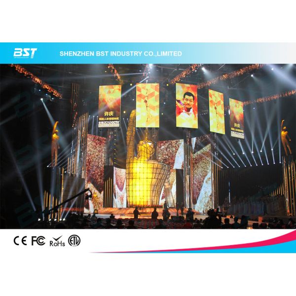 Buy 1500Nits Brightness P3.91mm SMD2121 Lamp Led  Rental Video Display For Music show at wholesale prices