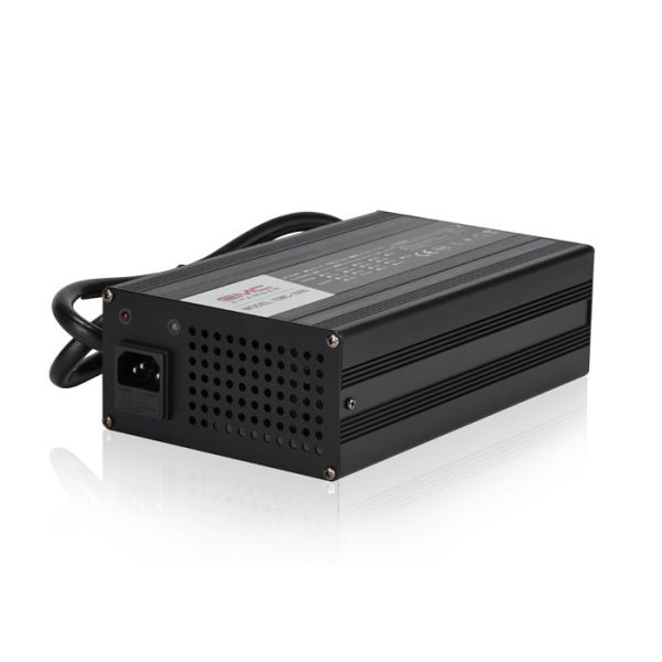 EMC-1000 12V40A Aluminum lead acid/ lifepo4/lithium battery charger for golf cart, e-scooter