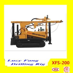 China Hot Multi-function XFS-200 Mobile Hydraulic RC Core Sampling Drilling Rig