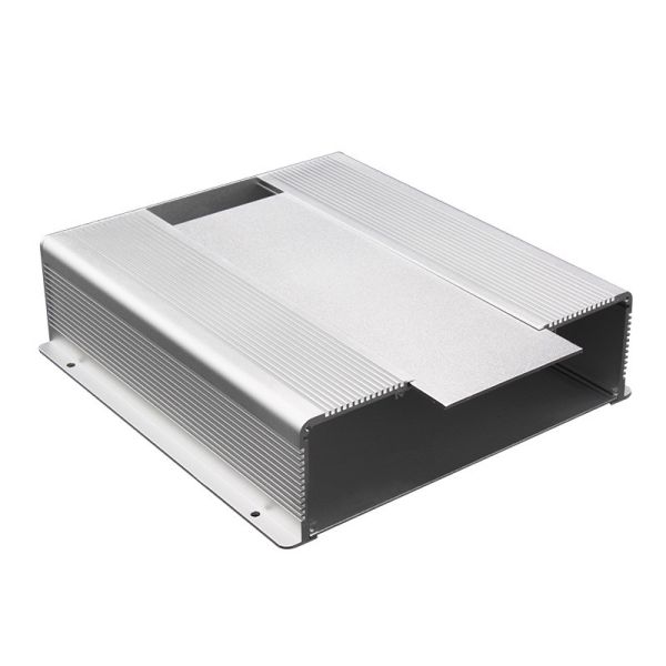 Anodizing Polishing Extruded Aluminum Housing , Polished Heat Sink Extrusion Profiles