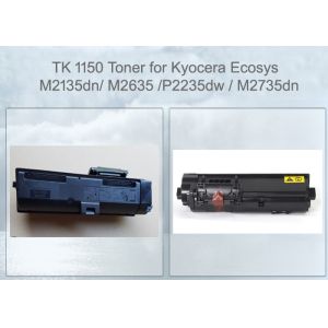 Quality Kyocera ECOSYS Toner M2135dn TK1150 Toner Cartridge Black With Chip for sale