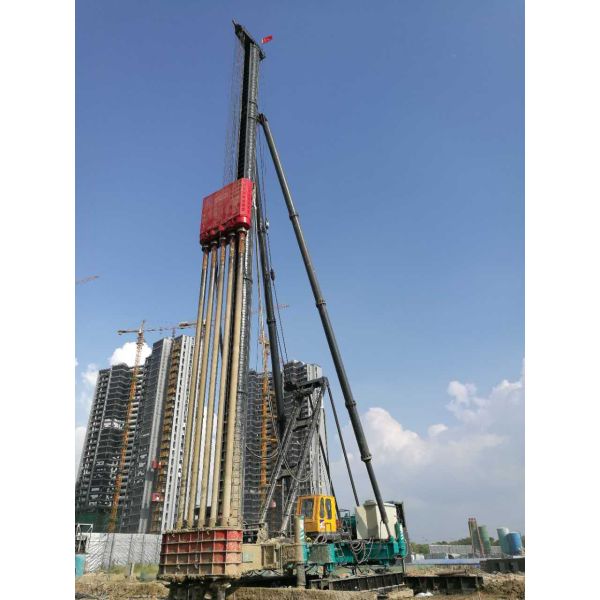 Excavator Mounted Pile Driving Equipment