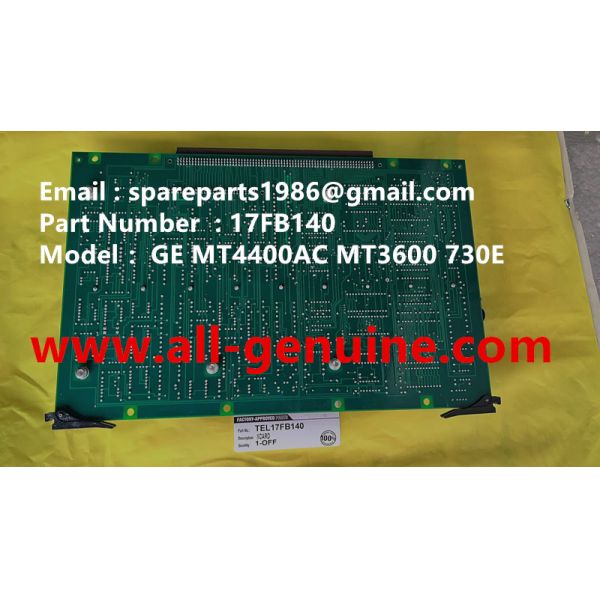 17FB140 GE TEREX UNIT RIG BUCYRUS MT4400AC MT5500 MT3600 NTE240 NTE260 NHL DUMP TRUCK HAULER MINING