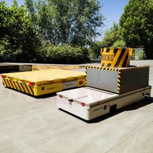 Omnidirectional 30T Mold Transfer Cart Materials Transfer Platform